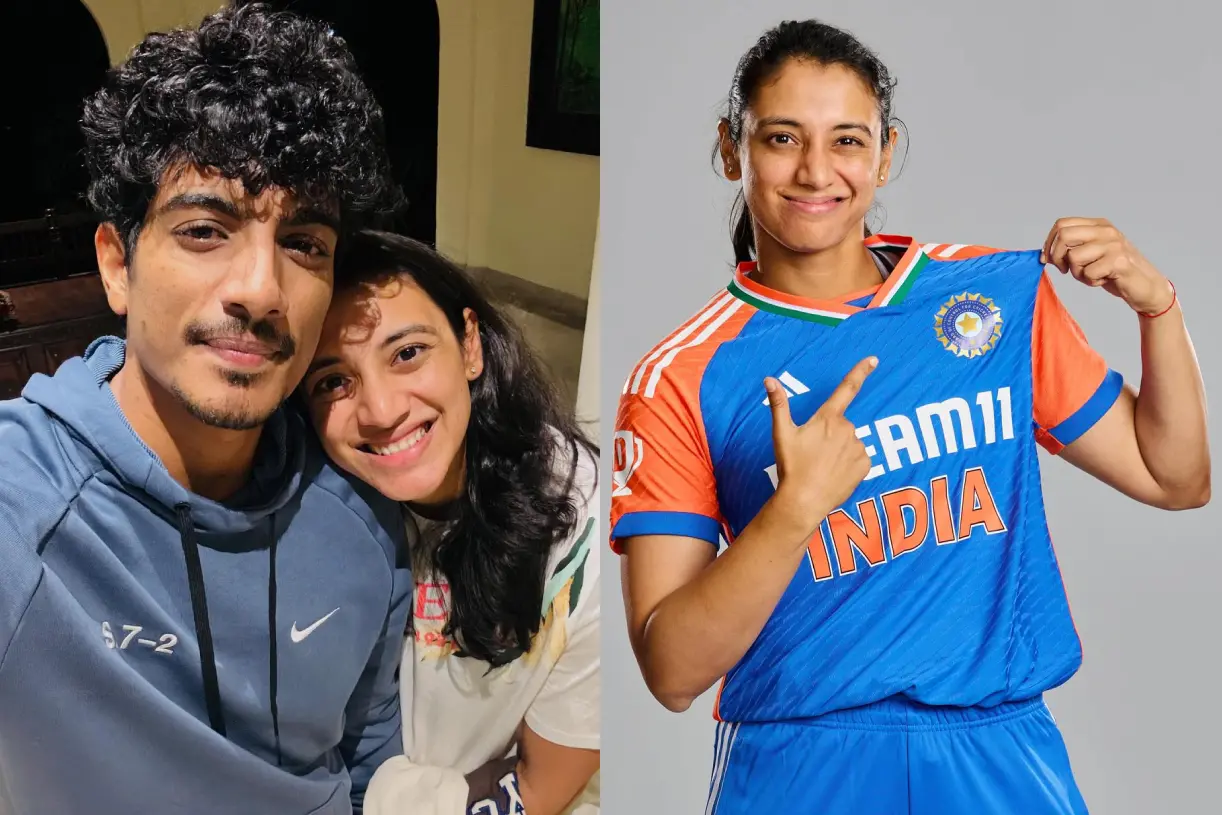 സ്മൃതി മന്ദാനയും പലാഷ് മുഛലും, സ്മൃതി മന്ദാന | Photos: instagram