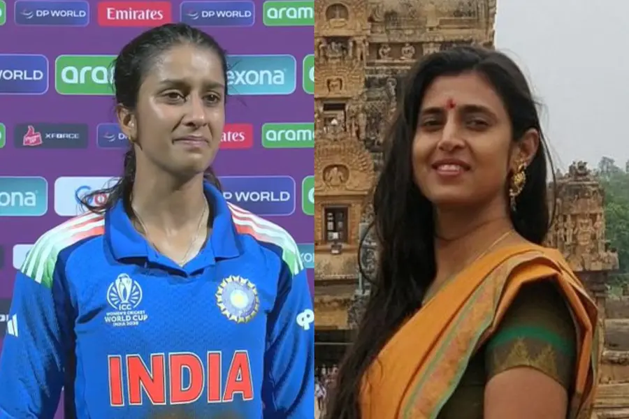 ‘ജയ് ശ്രീറാം എന്നാണ് പറഞ്ഞതെങ്കിലോ?’ മത്സരശേഷം യേശുവിന് നന്ദി പറഞ്ഞതിൽ ജെമീമയ്ക്കെതിരേ ബിജെപി നേതാവ്