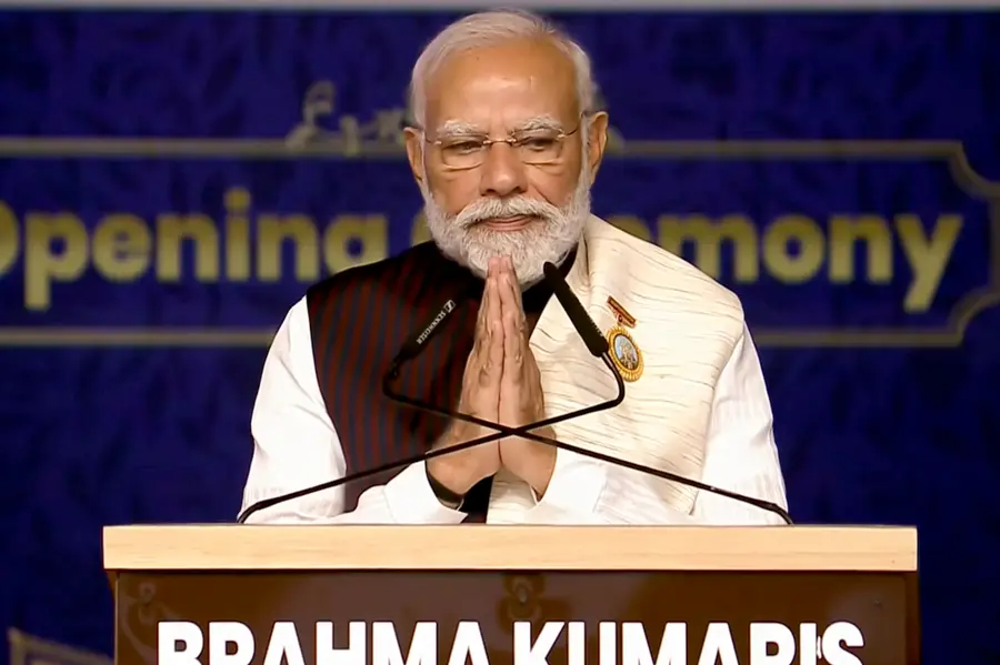 ‘Your conduct is the greatest religion’: PM Modi at Brahma Kumaris’ Shanti Shikhar