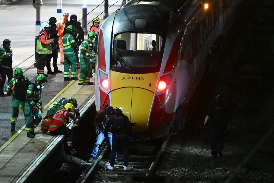 Nine suffer life-threatening injuries in Cambridgeshire train stabbing; Two arrested