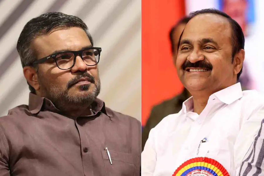 ഞെട്ടിയുണര്‍ന്ന് തട്ടിപ്പെന്ന് വിളിച്ച് കൂവുന്നത് മര്യാദയോ...,സ്വന്തം പാര്‍ട്ടിക്കാരും തട്ടിപ്പുകാരോ- സതീശനോട് മന്ത്രി രാജേഷ്‌