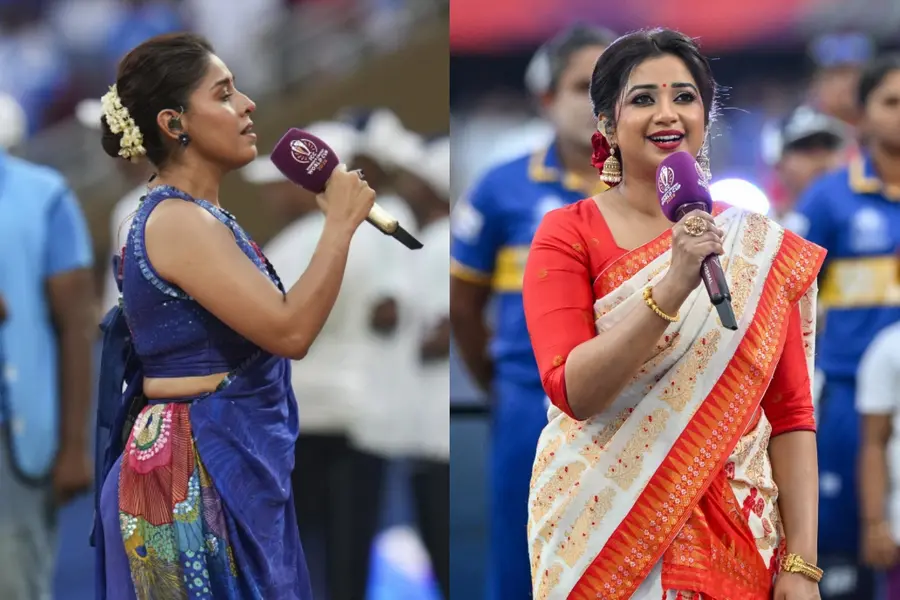 Sunidhi Chauhan Shreya Ghoshal ICC Women's World Cup national anthem