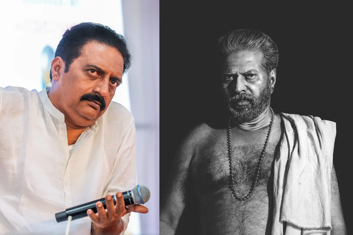 Prakash Raj, Mammootty in Bramayugam