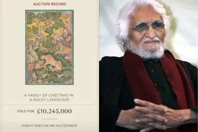 16th-century Mughal miniature fetches ₹120 crore at Christie’s, breaks MF Husain’s record