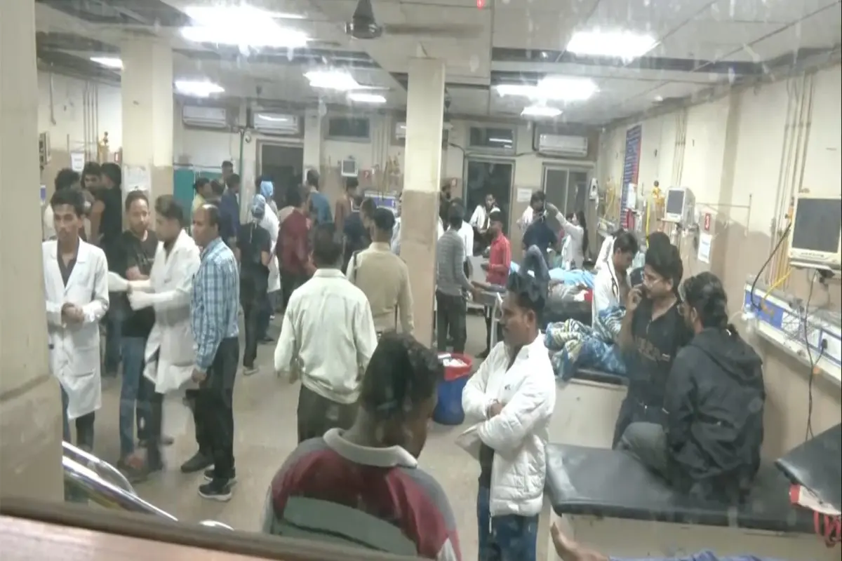 3 dead, several injured as bus overturns near Indore | Photo: X/ANI