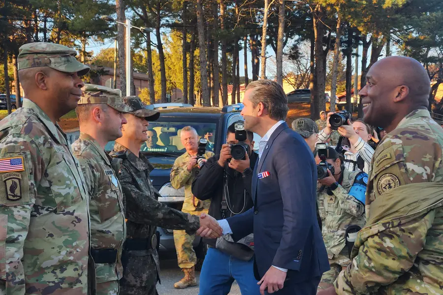 South Korea says North fired at least 10 artillery rockets during Hegseth’s visit