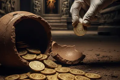 Hidden Chola treasure? Ancient gold coins discovered during temple renovation in TN