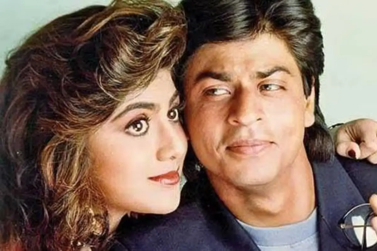 Shilpa Shetty and Shah Rukh Khan in Baazigar