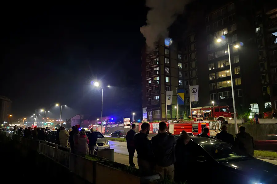 bosnia fire