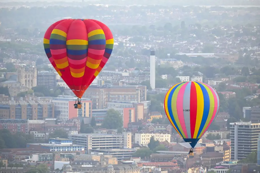 Hot air ballons