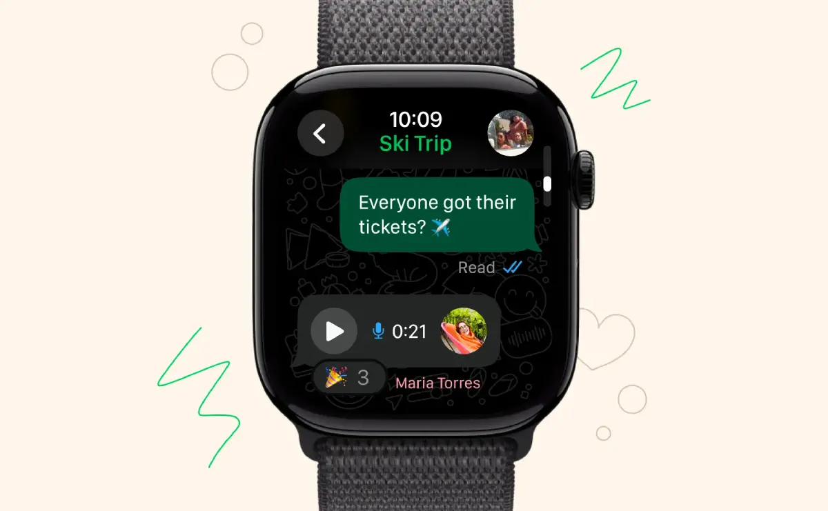 Whatsapp for Apple watch | Photo: Whatsapp