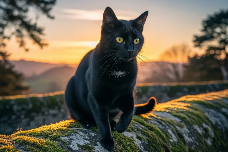 black cat
