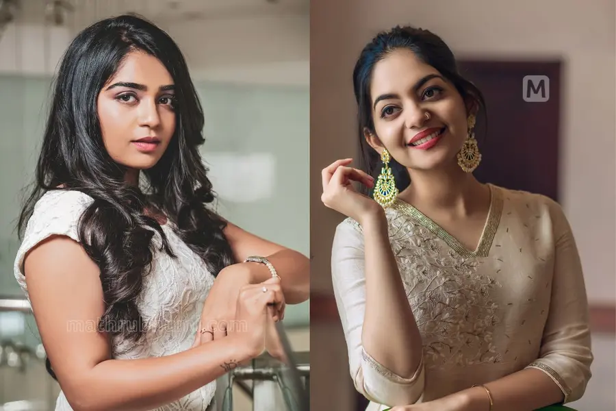 Gouri G Kishan and Ahaana Krishna