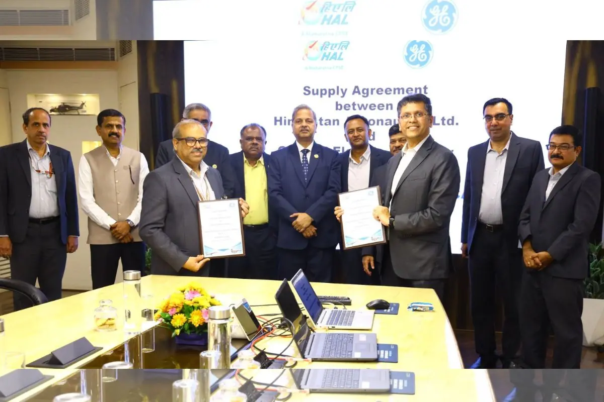 HAL signs pact with GE Aerospace to supply 113 jet engines for Tejas LCA, boosting IAF's fighter fleet capabilities. | Photo: Arranged