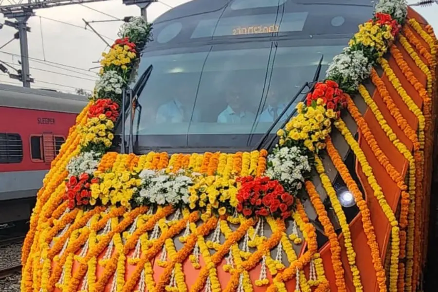 PM Modi flags off 4 new Vande Bharat trains connecting Varanasi, Lucknow, Firozpur and Ernakulam