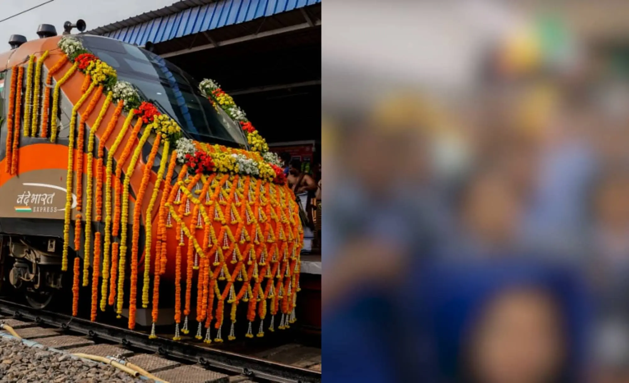 വന്ദേഭാരത് എക്സ്പ്രസ്, വീഡിയോയിൽനിന്ന്