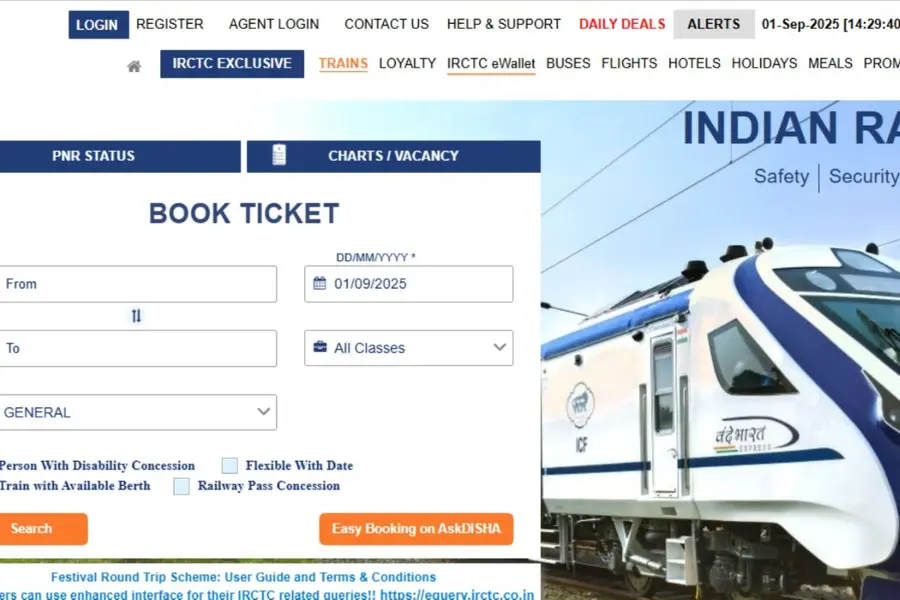 Morning IRCTC bookings: Aadhaar verification now mandatory on both app and website
