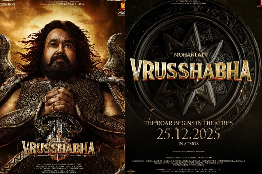 After multiple delays, Mohanlal’s ‘Vrusshabha’ finally gets a Christmas release