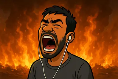 Man on call with wife dies in Delhi blaze after earphones drown out chaos