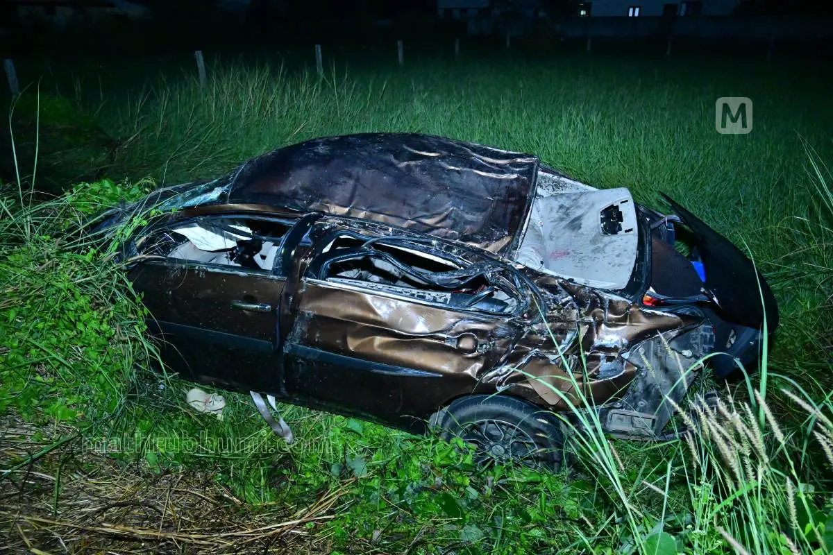 Accident scene | Photo: Arun Krishnankutty