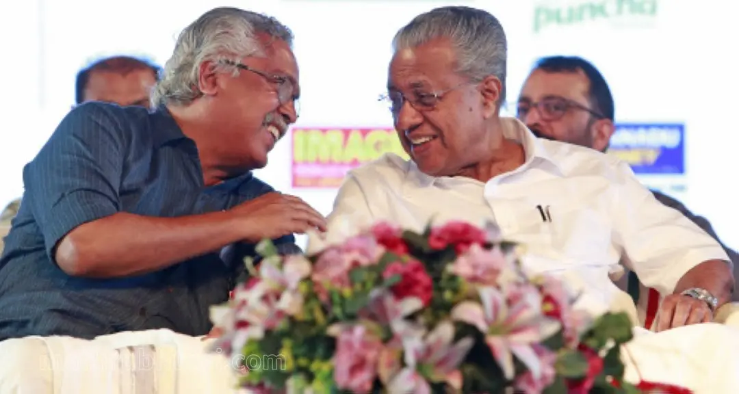 Pinarayi Vijayan, Binoy Viswam | Photo: Mathrubhumi
