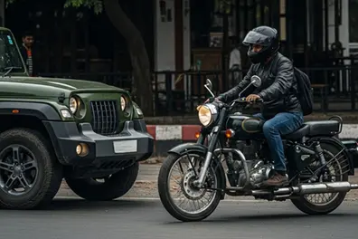 Are Thar and Bullet motorcycle riders notorious? Haryana DGP’s remarks leave internet divided