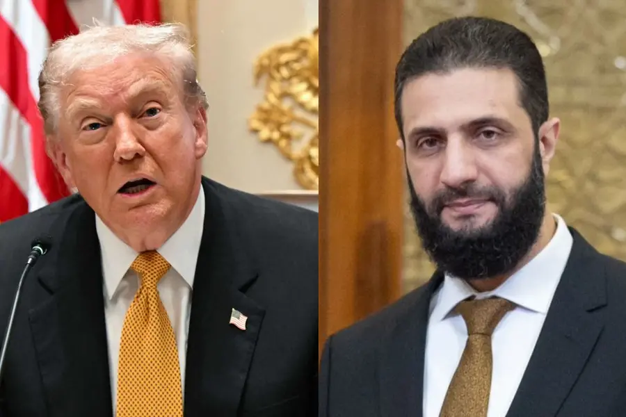 donald-trump-Ahmed-al-Sharaa
