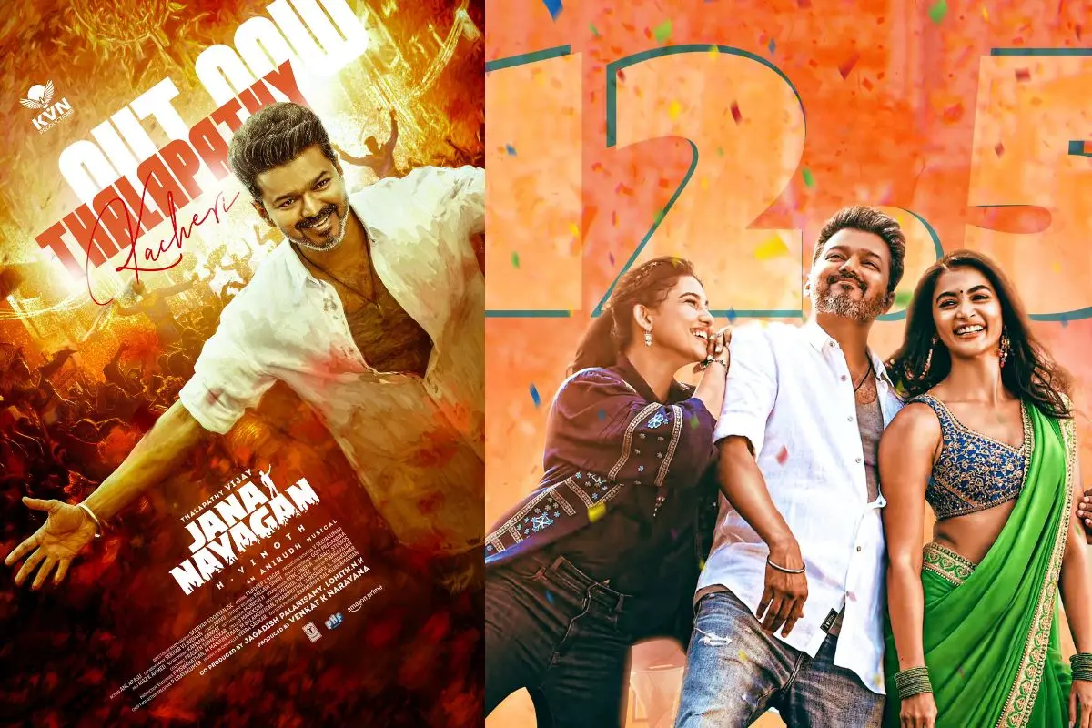 ജനനായകൻ എന്ന ചിത്രത്തിൽ ​ഗാനരം​ഗത്തുനിന്ന് | ഫോട്ടോ: X