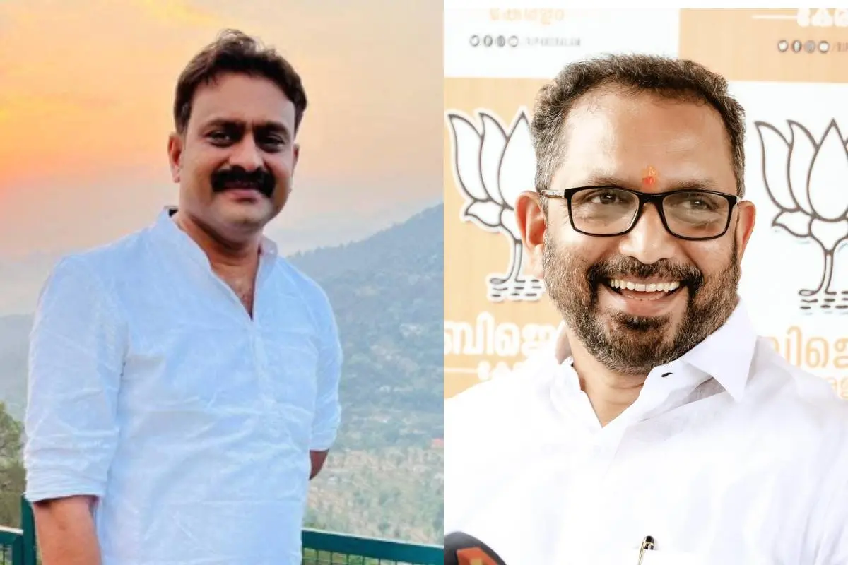 എൻ.എസ്. നുസൂര്, കെ. സുരേന്ദ്രൻ | facebook.com/nsnusoor.nusoor & facebook.com/KSurendranOfficial