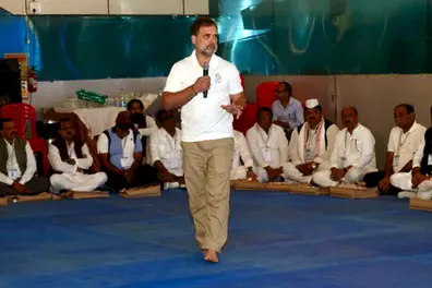 Rahul Gandhi punished with 10 push-ups after arriving late at Congress training session