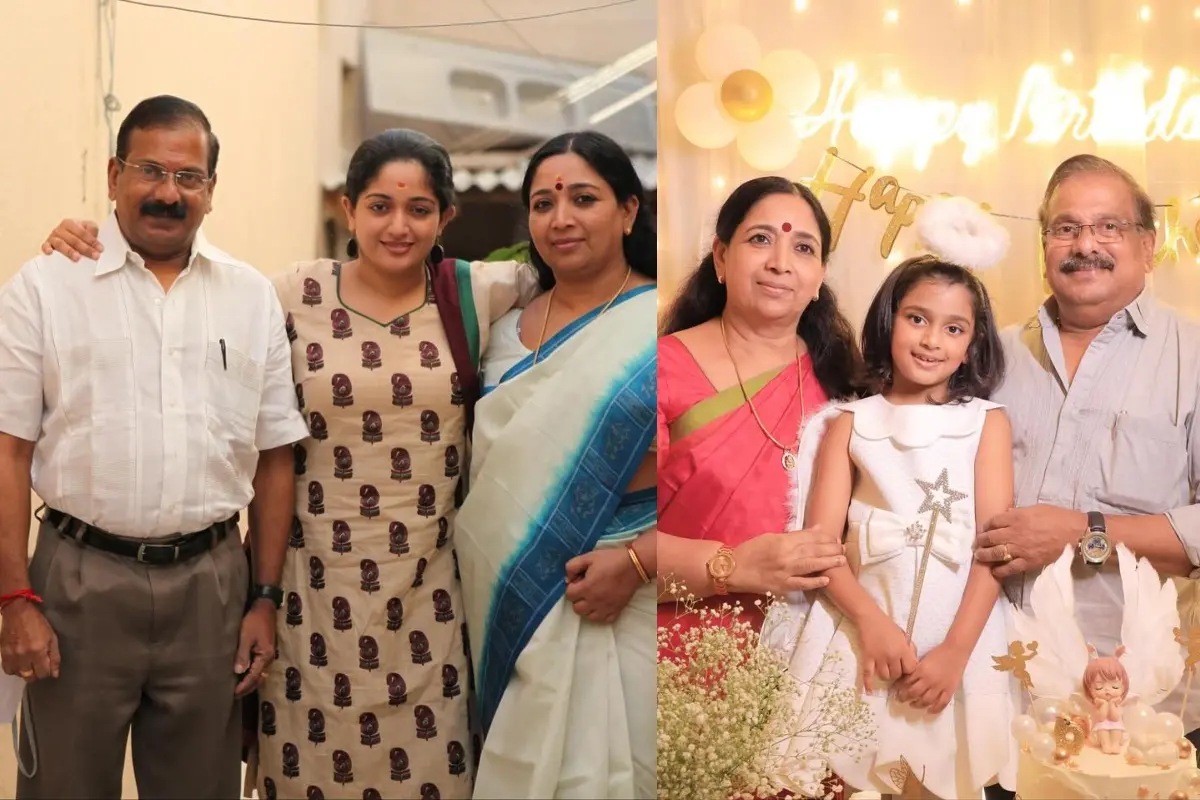 കാവ്യാ മാധവൻ ഫെയ്സ്ബുക്കില് പങ്കുവെച്ച മാതാപിതാക്കളുടെ ചിത്രങ്ങൾ | Photo: Facbeook/ Kavya Madhavan