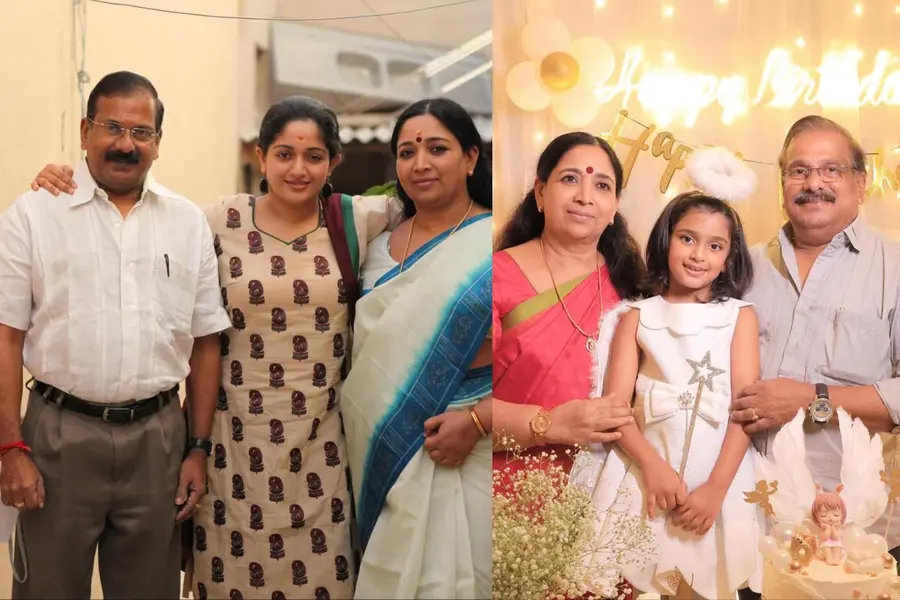 kavya madhavan father p madhavan shyamala madhavan