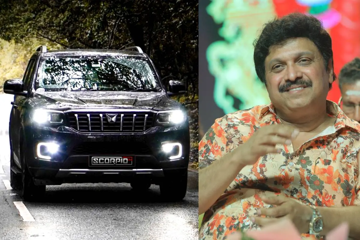 മഹീന്ദ്ര സ്കോര്പിയോ എൻ, മന്ത്രി കെ.ബി.ഗണേഷ് കുമാര് | Photo: Facebook