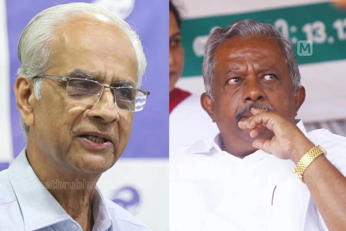 കെ. ജയകുമാർ, കെ. രാജു ഫോട്ടോ - മാതൃഭൂമി
