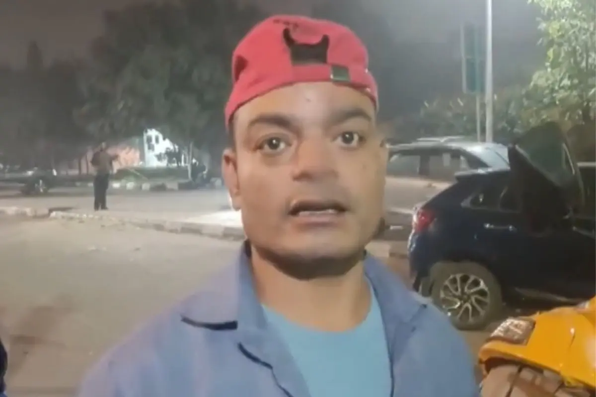 Auto driver Zeeshan recounts the Red Fort blast in Delhi | Photo: Screen grab of X/PTI