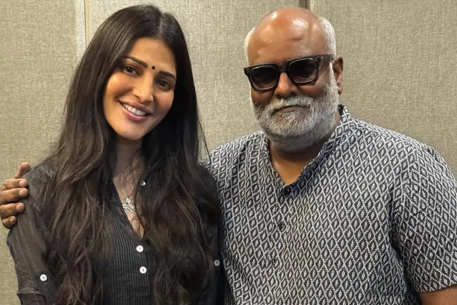 Shruti Haasan and Keeravani