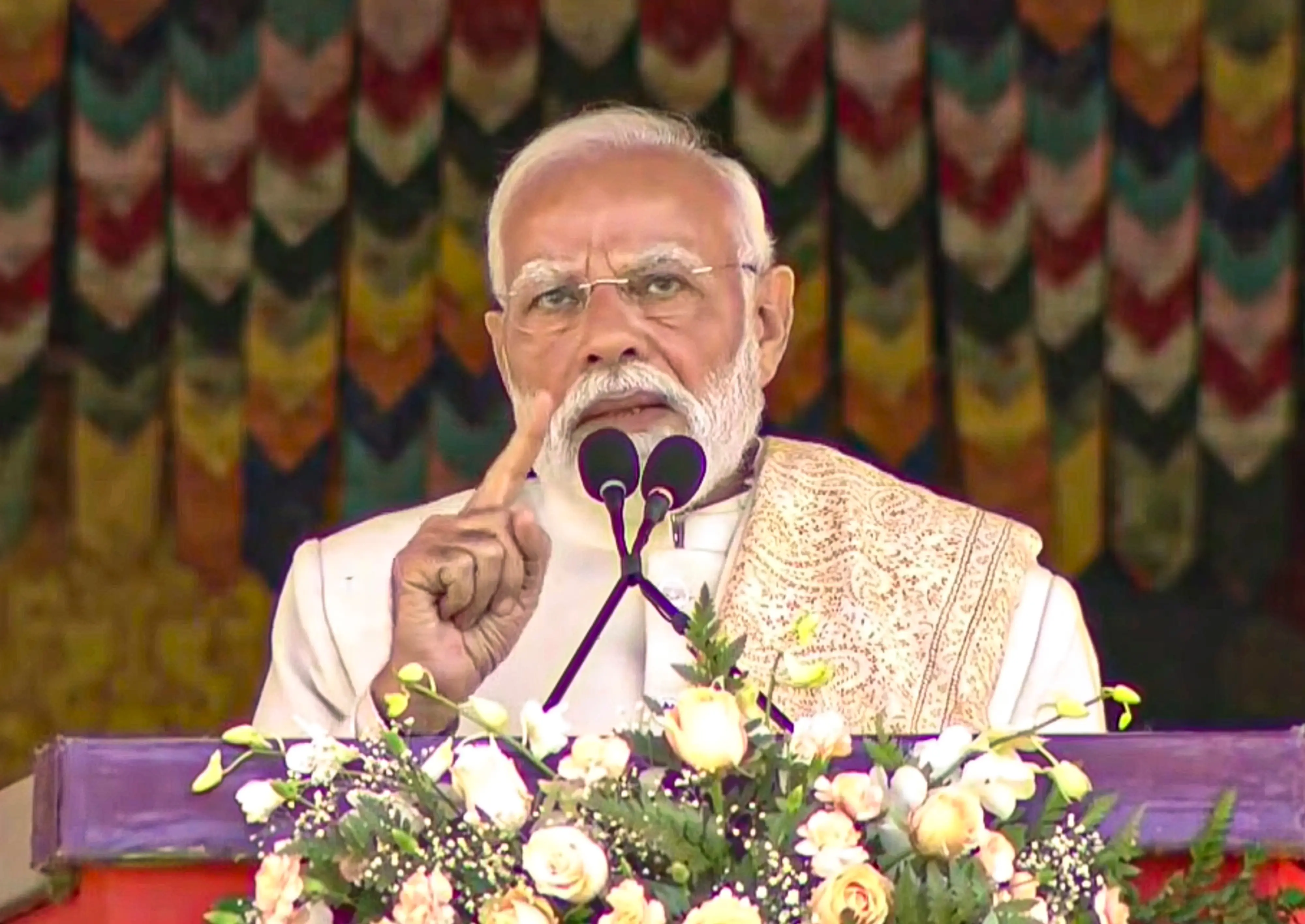 Prime Minister Narendra Modi addresses the gathering at Changlimithang celebration ground in Thimphu, Bhutan | Photo: PTI