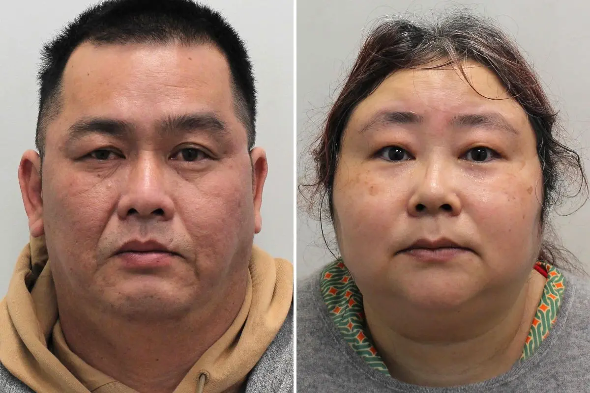 Malaysian national Seng Hok Ling (L) and Chinese national Zhimin Qian (R), alias Yadi Zhang, both of whom were convicted for their roles in a multi billion-dollar Bitcoin fraud (Photo: AFP)