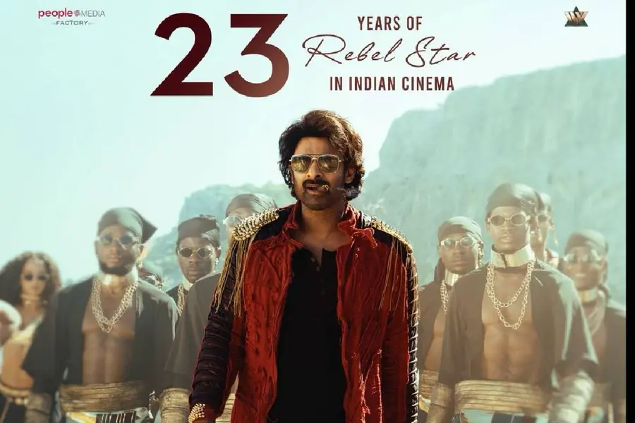 പ്രേക്ഷക ഹൃദയങ്ങളിൽ 23 വർഷം! പ്രഭാസിന് ആശംസകളുമായി 'രാജാസാബി'ന്റെ സ്പെഷൽ പോസ്റ്റർ