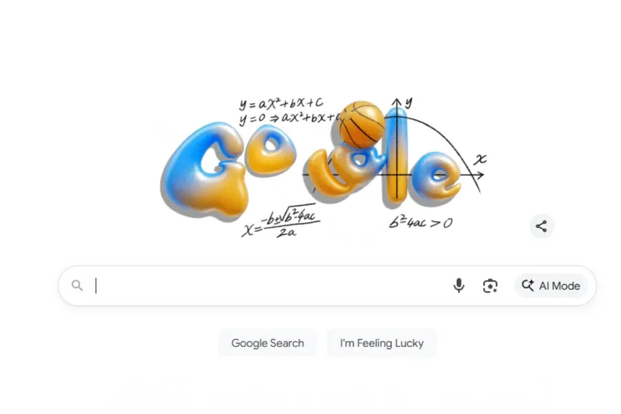 Why Google is celebrating the quadratic equation?