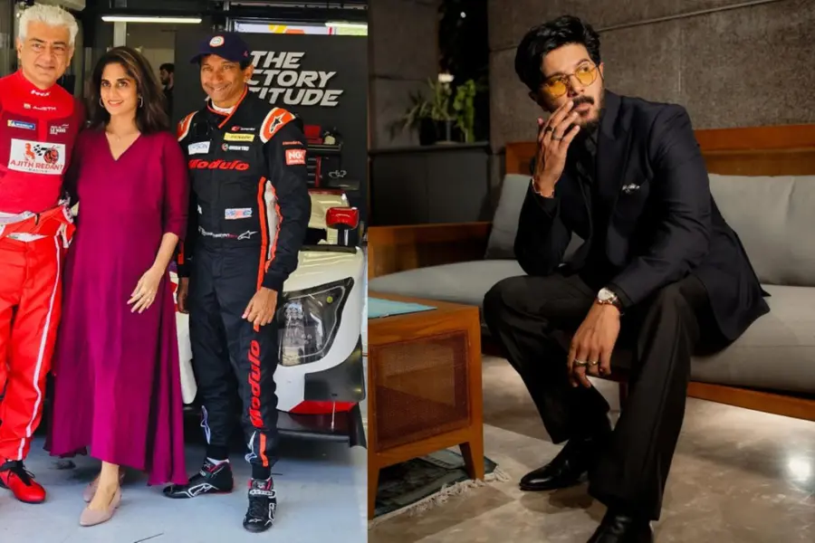 ‘I have seen many clips of Sir racing, but it’s not something I follow…’: Dulquer Salmaan on Ajith Kumar