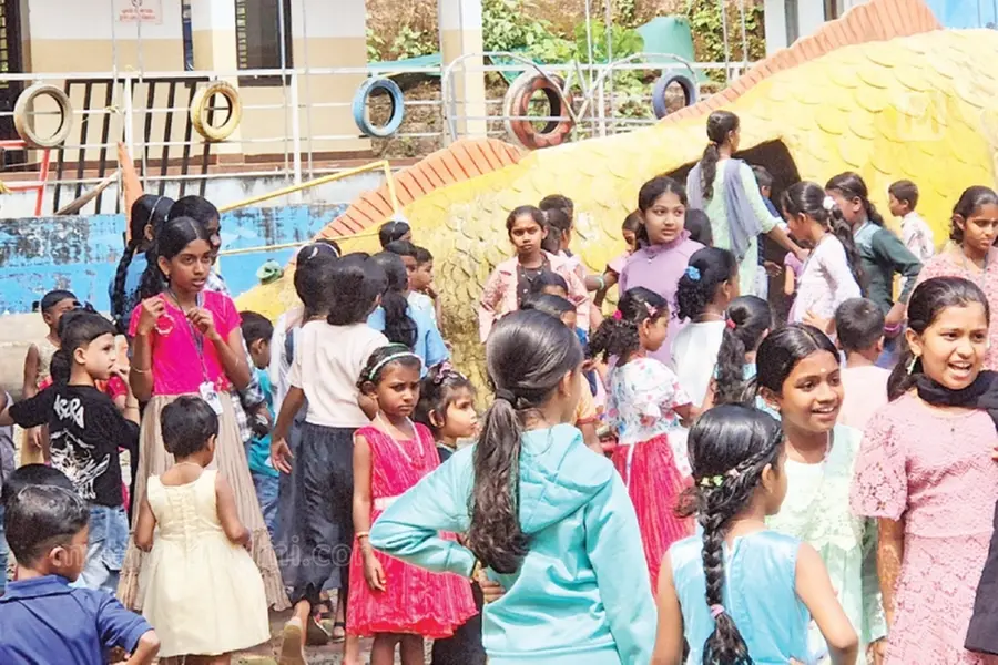 school children