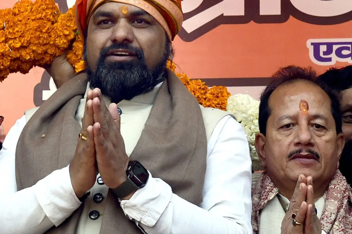 Deputy Chief Ministers of Bihar Samrat Chaudhari and Vijay Sinha | Photo: ANI