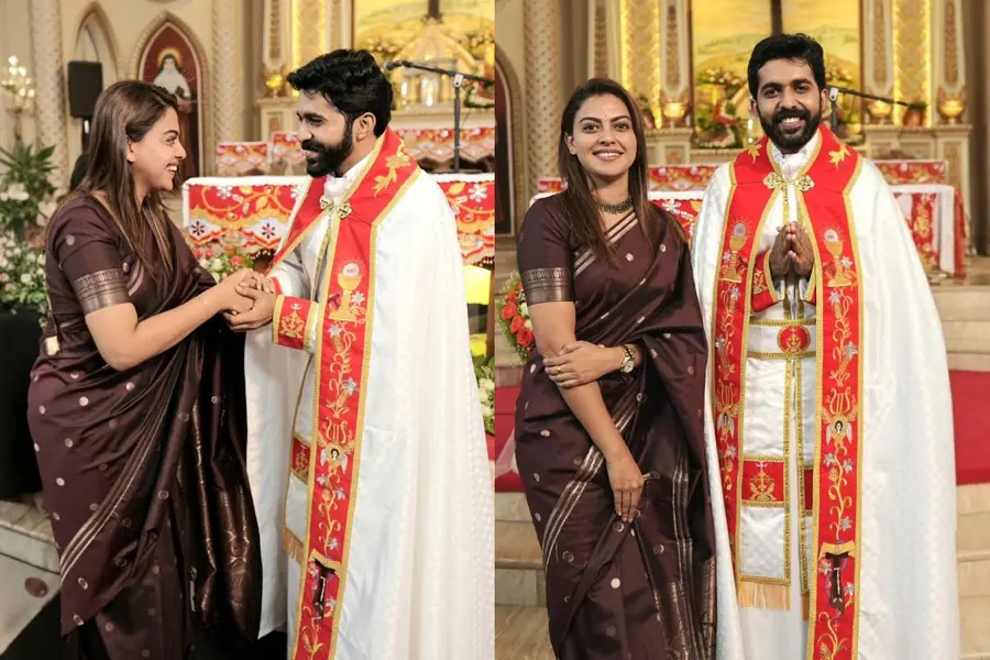 'ഈശോയോട് എന്റെ വിശേഷങ്ങൾ പറയാനുള്ള ദൂതനായി ഉണ്ടാകണം'; സുഹൃത്തിന് ആശംസകളുമായി അനുശ്രീ