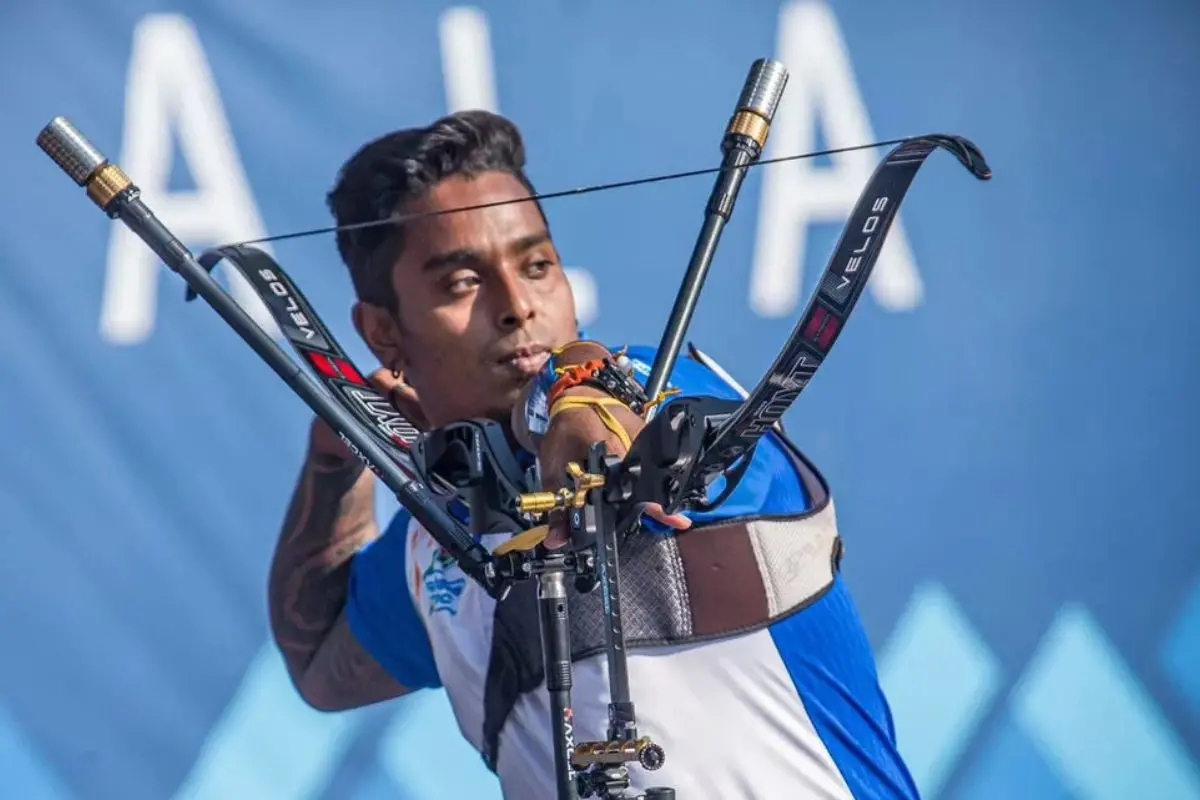 Asian Archery C'ships: India stun Korea to win men's recurve team gold. | Photo courtesy: World Archery