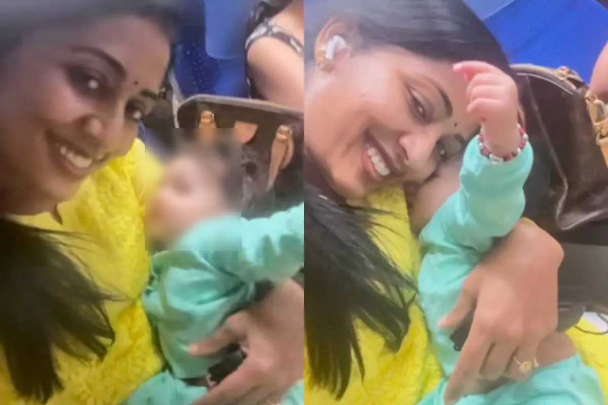 നവ്യാ നായര് പങ്കുവെച്ച വീഡിയോയില്നിന്ന് | Photo: Screen grab/ Facebook/ Navya Nair