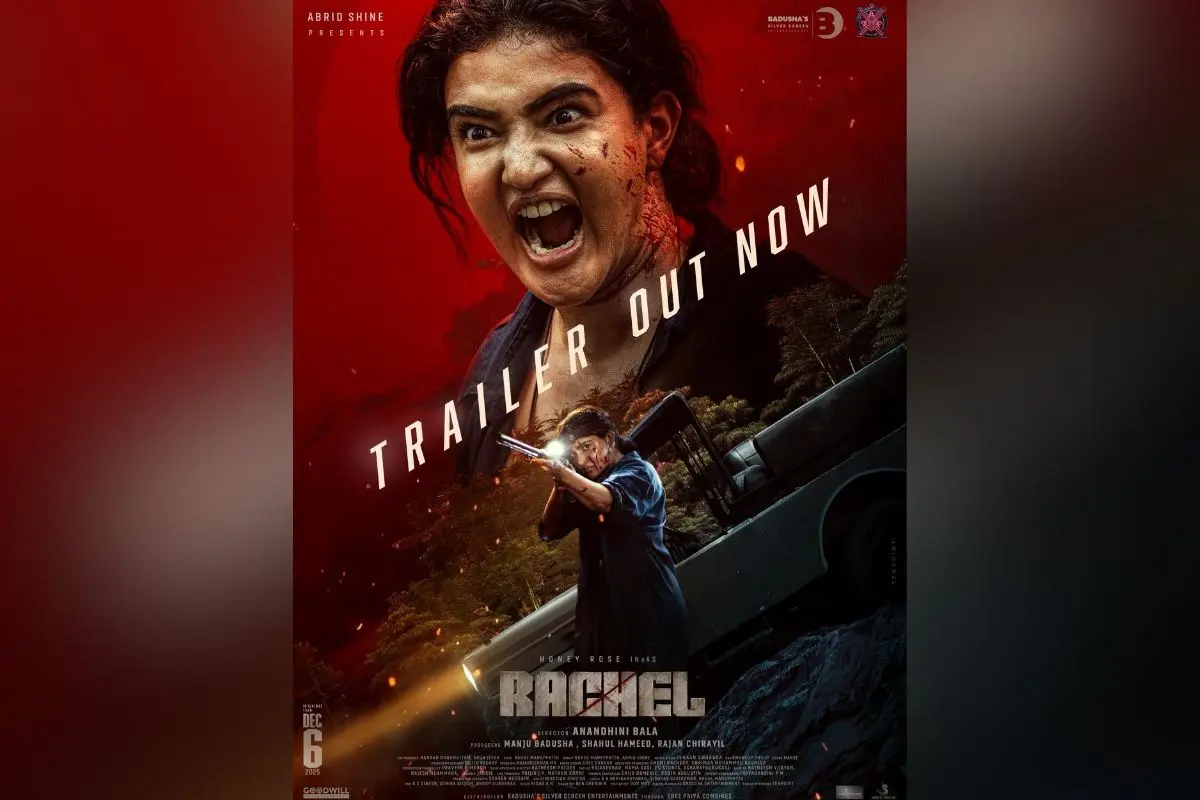 Honey Rose in the trailer of the upcoming movie 'Rachel' (Photo: X)
