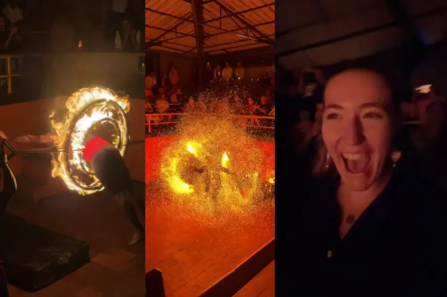 British Vlogger Deanna mesmerized by Kalaripayattu in Thekkady