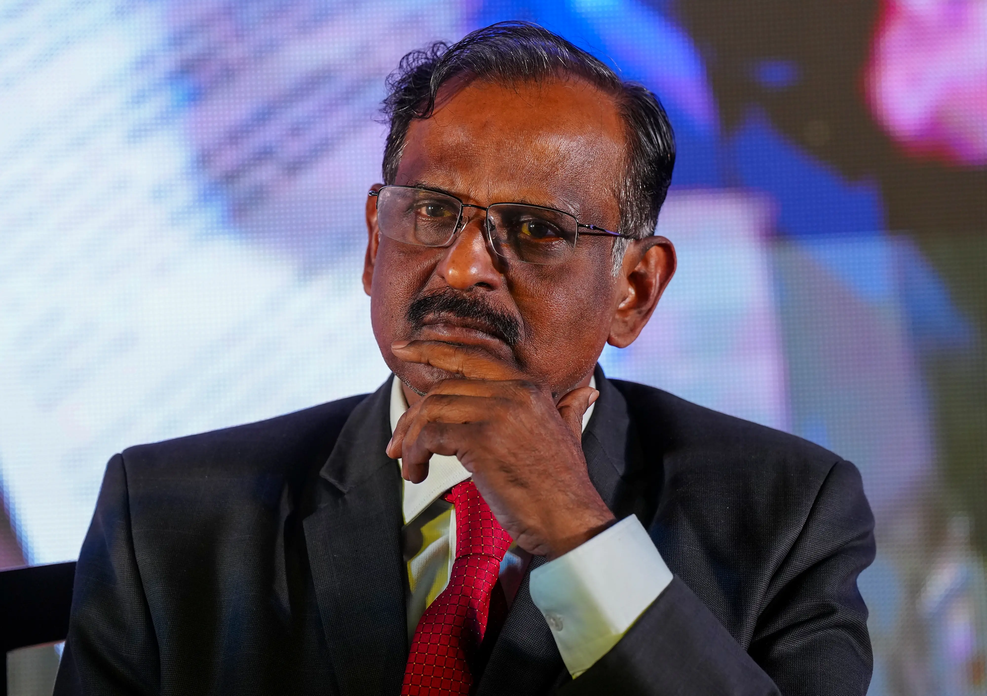 Kolkata: ISRO Chairman V. Narayanan | Photo: PTI Photo/Manvender Vashist Lav