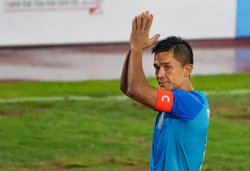 Sunil Chhetri | Photo: PTI